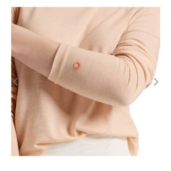 New Allbirds The TrinoXO Long Sleeve Tee Classic Fit in Aspen Size M - Picture 12 of 12